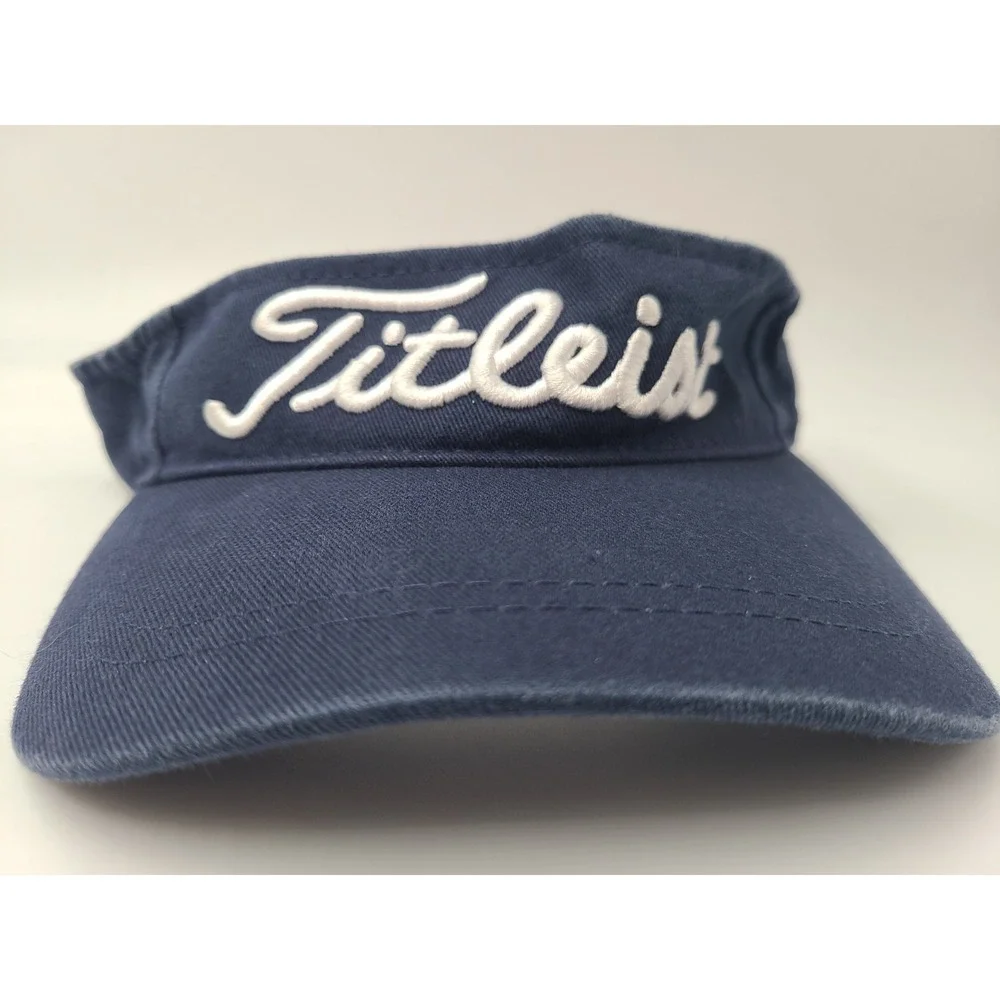 Titleist‎ Golf FJ FootJoy Sun Visor Adjustable Hat Cap Logo Men Women Blue White